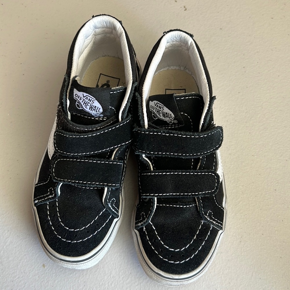 Boys vans size little kid 13